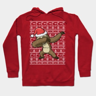 Dabbing Sloth Ugly Christmas Sweater Hoodie